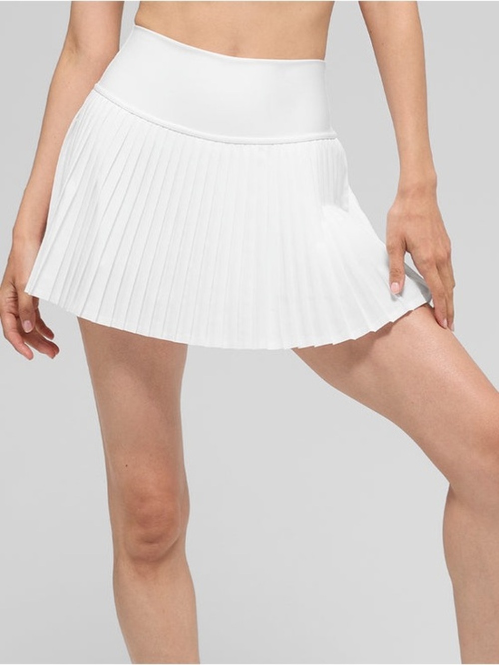 Alo Yoga Grand Slam Tennis Skirt in White